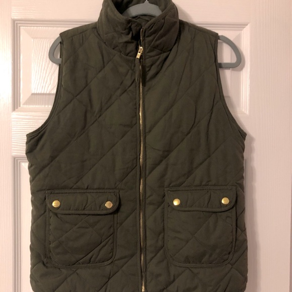 Francesca's Collections Jackets & Blazers - Army green vest